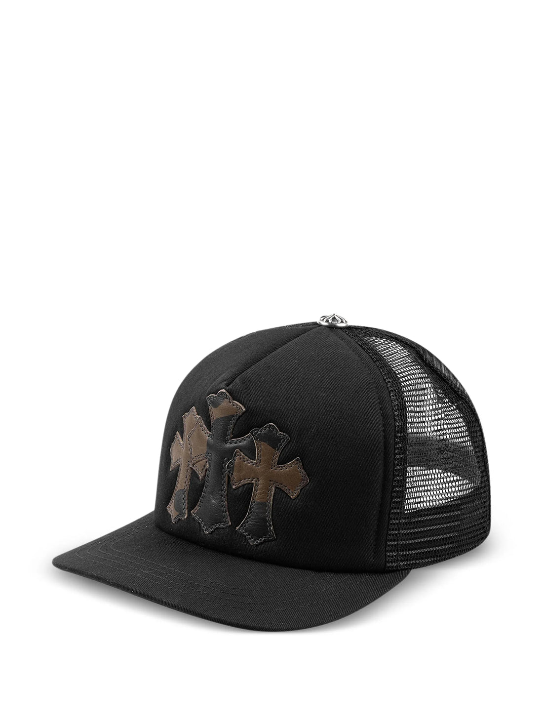 Chrome Hearts Cemetery Trucker Hat Camo/Black