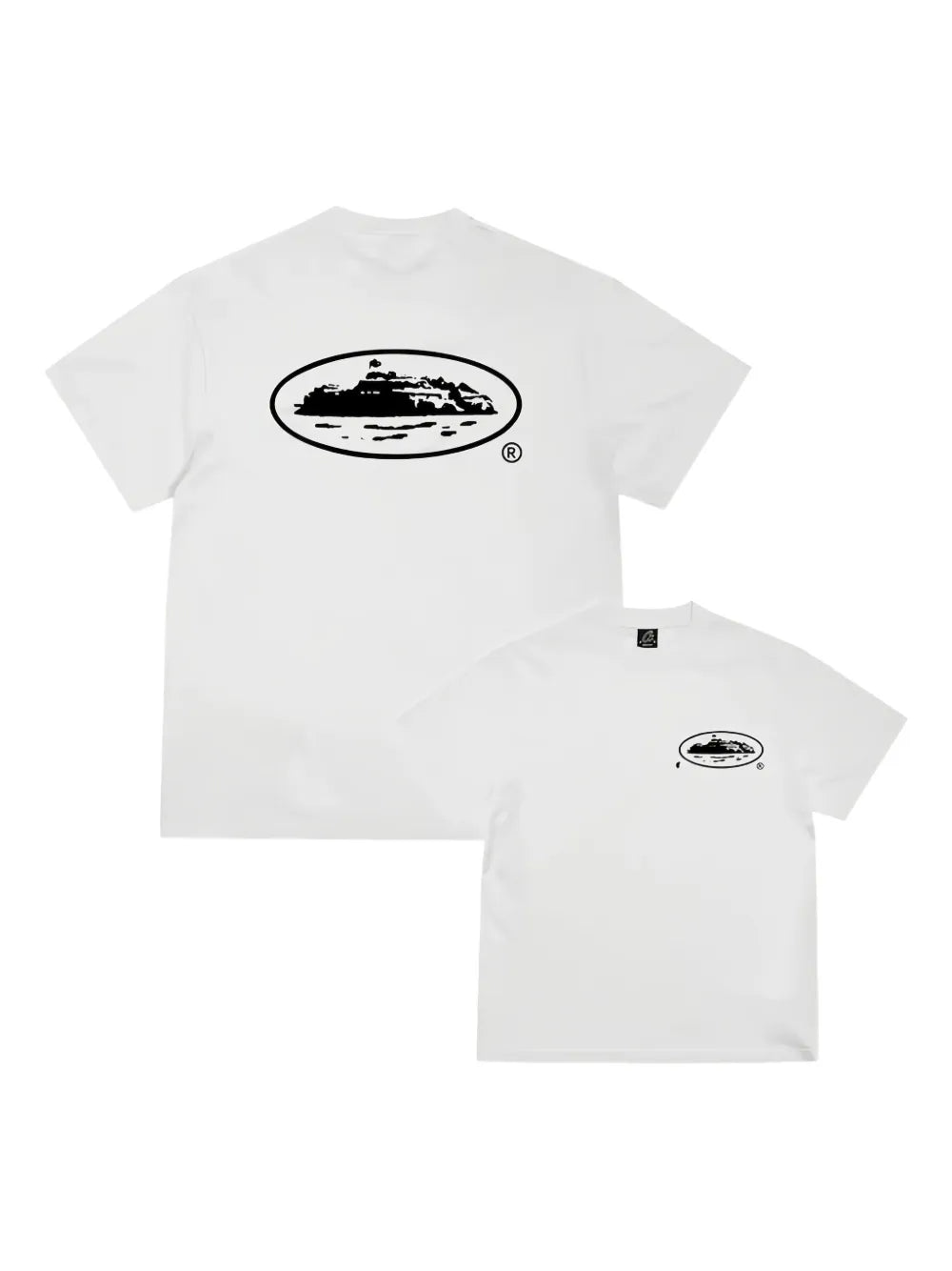 Corteiz OG Island Tee White