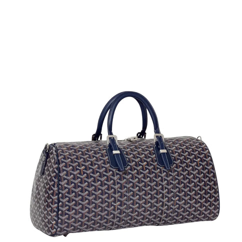 Goyard Boston 45 Bag Navy Blue