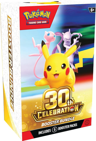 Pokémon TCG 30th Celebration 6-Pack Booster Bundle