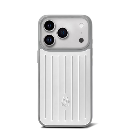 RIMOWA Aluminium iPhone 18 Pro Case – Silver