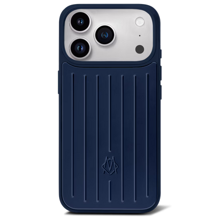 RIMOWA Aluminium iPhone 18 Pro Max Case – Ink Blue