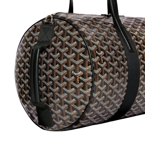 Goyard Barrel 40 Sports Bag Black