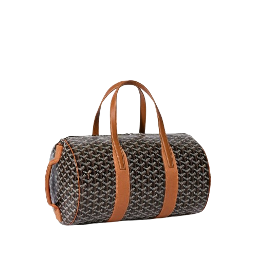 Goyard Barrel 40 Sports Bag Black & Tan