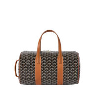 Goyard Barrel 40 Sports Bag Black & Tan