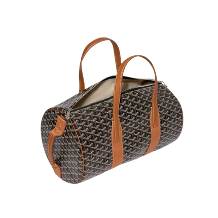 Goyard Barrel 40 Sports Bag Black & Tan