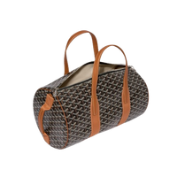 Goyard Barrel 40 Sports Bag Black & Tan