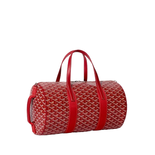 Goyard Barrel 40 Sports Bag Red