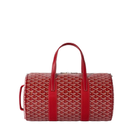 Goyard Barrel 40 Sports Bag Red