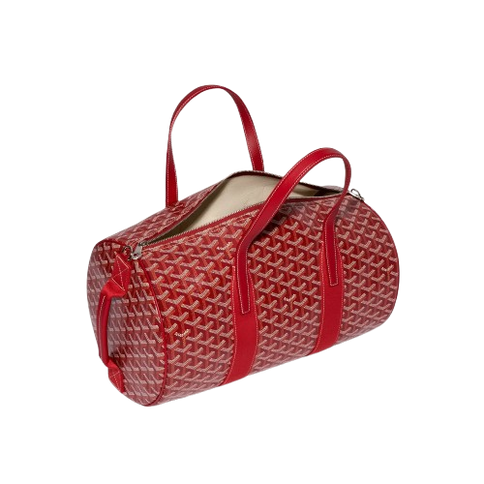 Goyard Barrel 40 Sports Bag Red