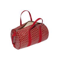 Goyard Barrel 40 Sports Bag Red