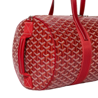 Goyard Barrel 40 Sports Bag Red