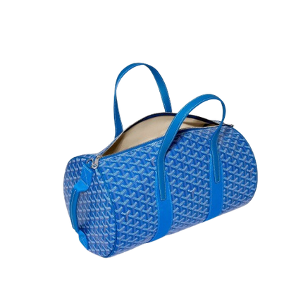 Goyard Barrel 40 Sports Bag Sky Blue
