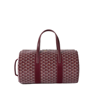 Goyard Barrel 40 Sports Bag Burgundy
