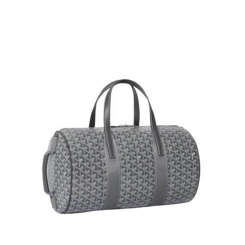 Goyard Barrel 40 Sports Bag Grey