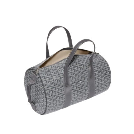 Goyard Barrel 40 Sports Bag Grey