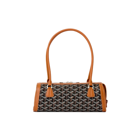 Goyard Bonbonnière Bag Black & Tan