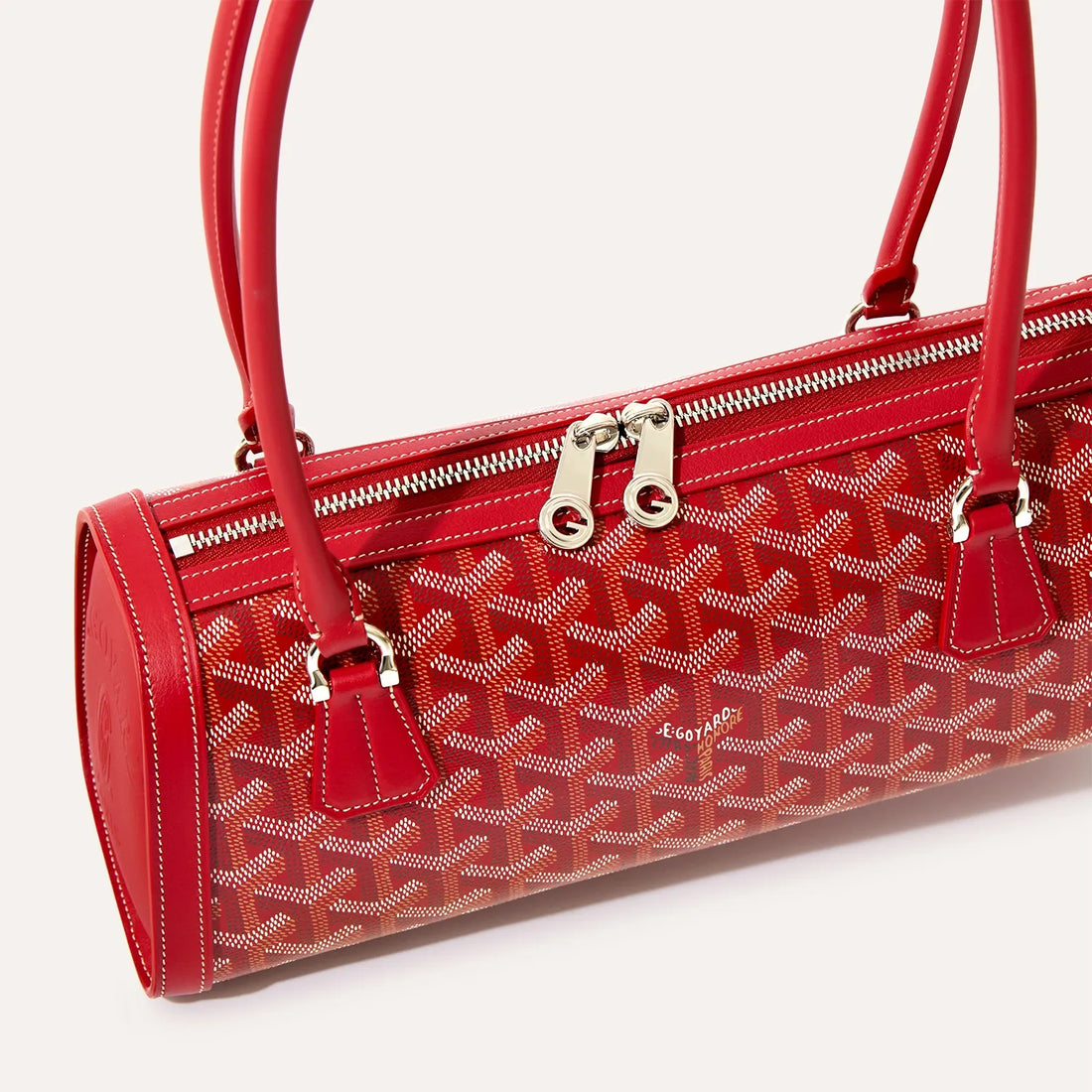 Goyard Bonbonnière Bag Red