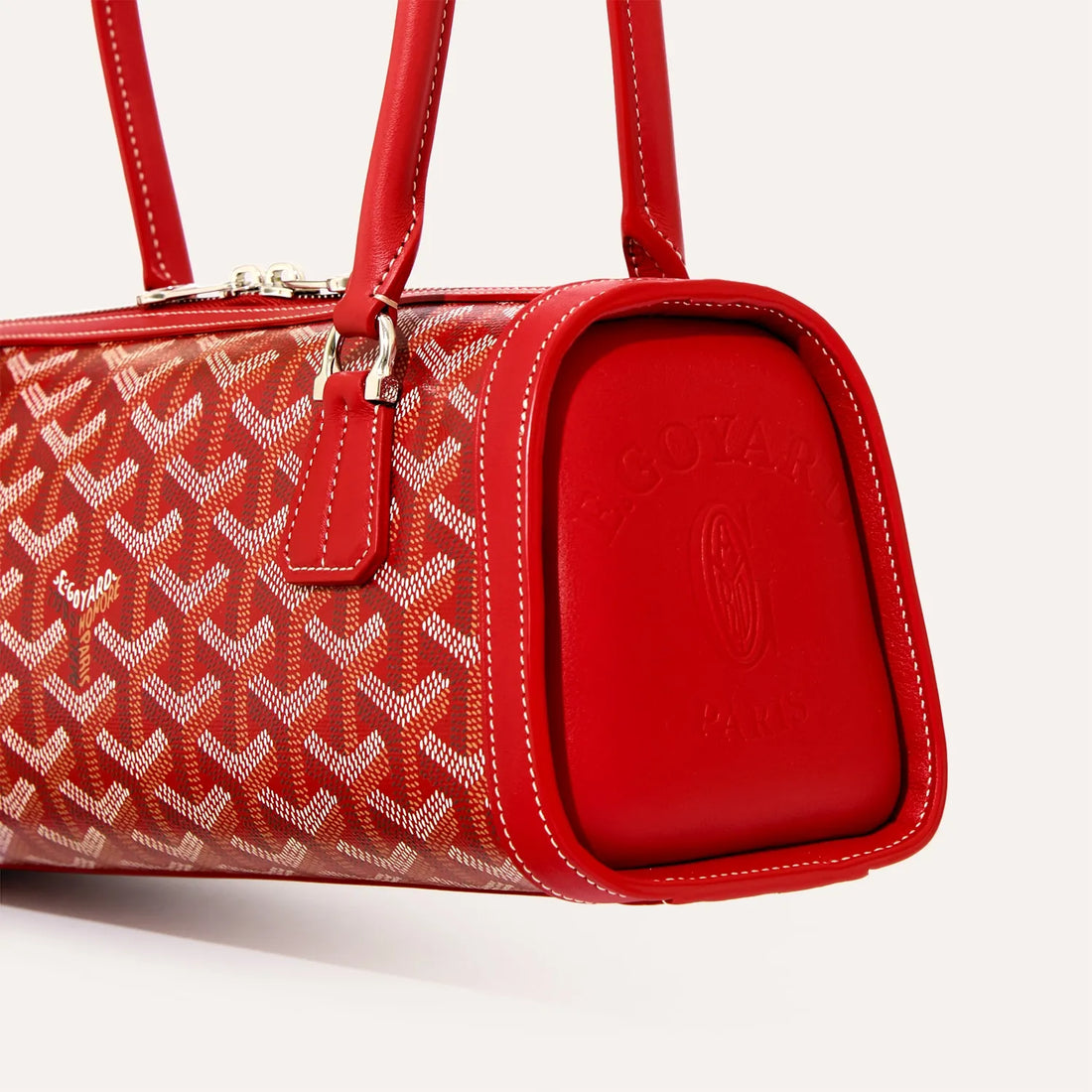 Goyard Bonbonnière Bag Red