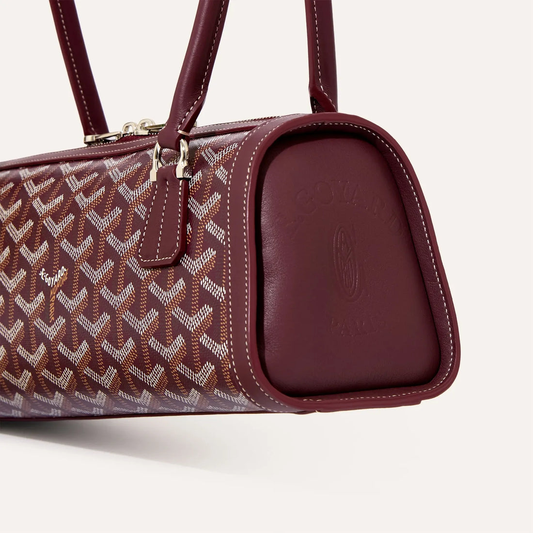 Goyard Bonbonnière Bag Burgundy