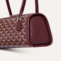 Goyard Bonbonnière Bag Burgundy