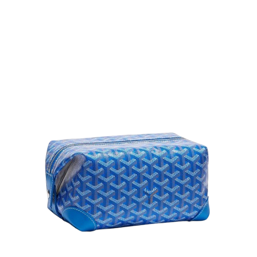 Goyard Bowling 25 Sky Blue Toiletry Bag