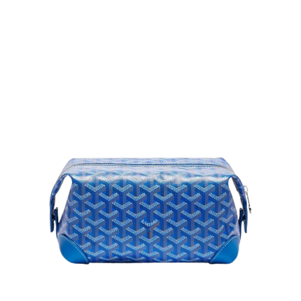 Goyard Bowling 25 Sky Blue Toiletry Bag