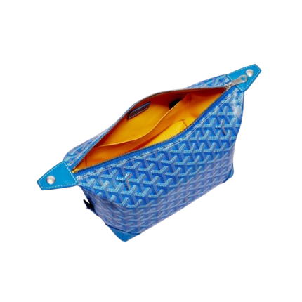 Goyard Bowling 25 Sky Blue Toiletry Bag