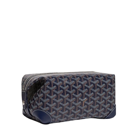 Goyard Bowling 25 Navy Toiletry Bag