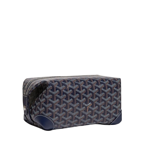 Goyard Bowling 25 Navy Toiletry Bag