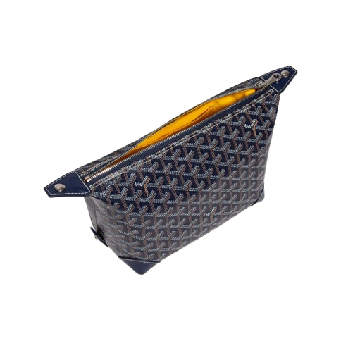 Goyard Bowling 25 Navy Toiletry Bag