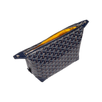 Goyard Bowling 25 Navy Toiletry Bag