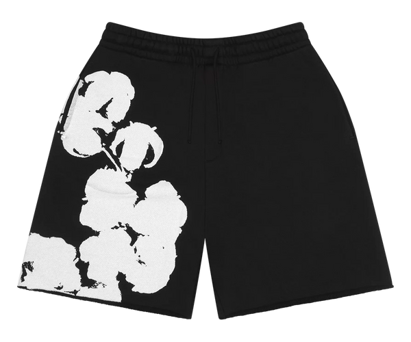 Denim Tears Biggie Cotton Wreath Sweat Shorts Black – INSTAKICKSZ LTD