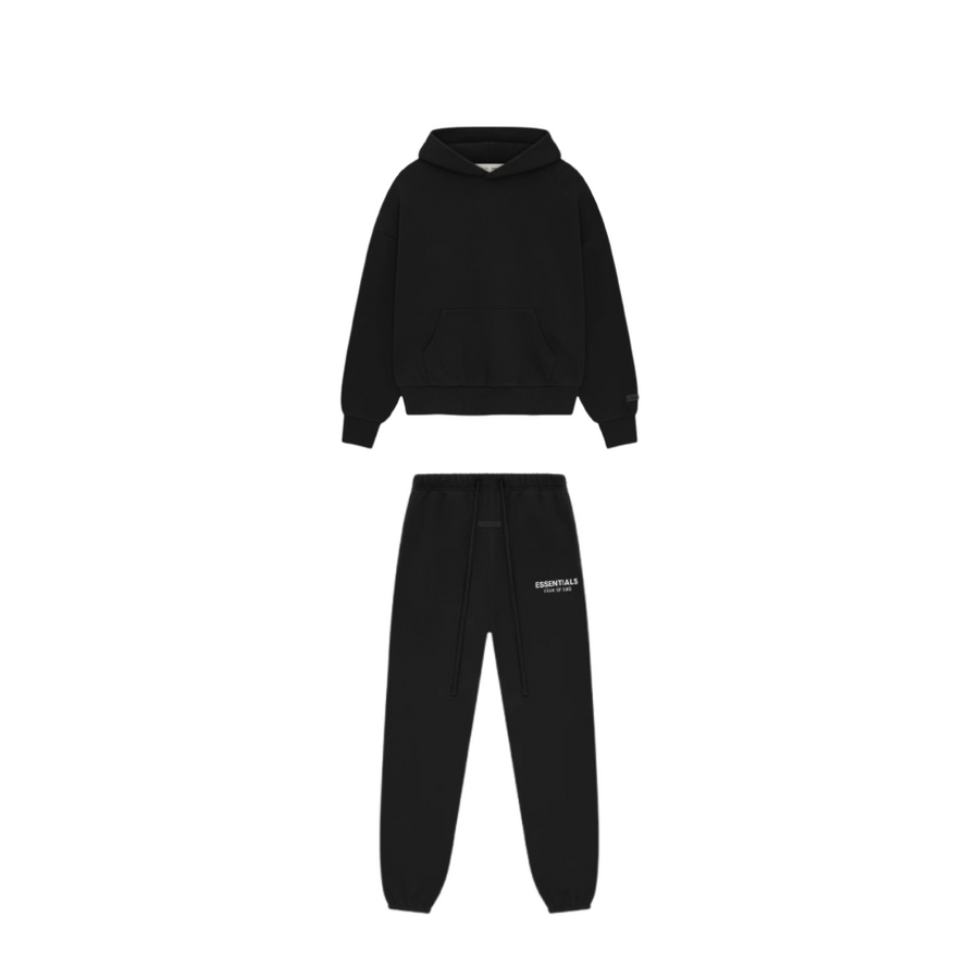 Fear of God Classic Jet Black Tracksuit SS25