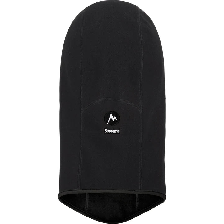 Supreme Marmot Fleece Balaclava Black