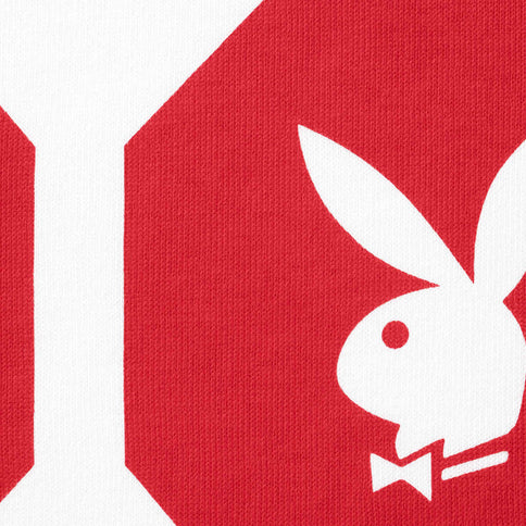 Supreme Playboy L/S Football Top White