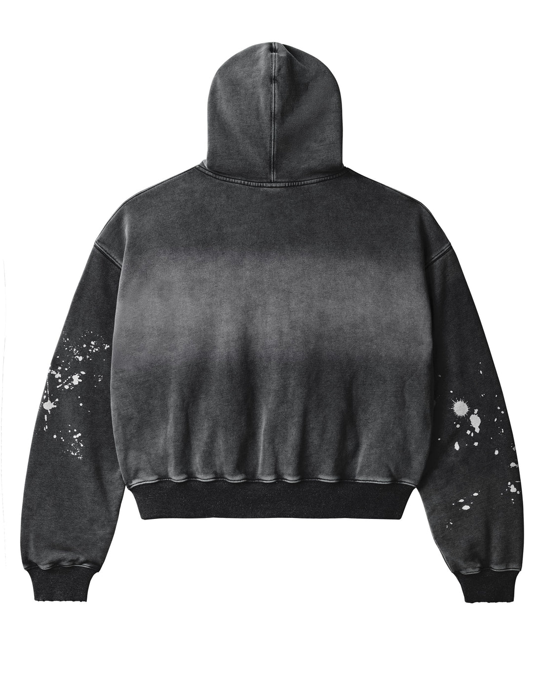 Vale Forever Paint Zip Up Hoodie 'Black'