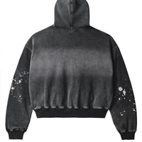 Vale Forever Paint Zip Up Hoodie 'Black'