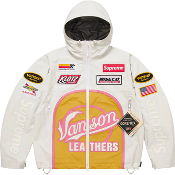 Supreme®/Vanson Leathers®/GORE-TEX Shell Jacket White