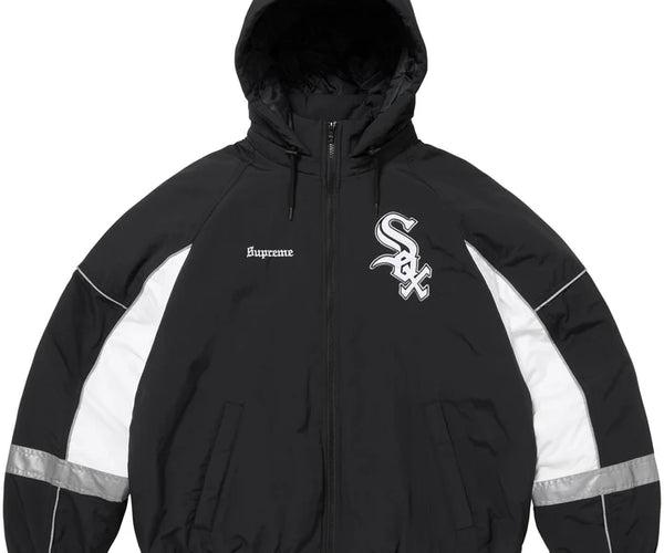 Supreme®/Chicago White Sox™ Stadium Jacket Black – INSTAKICKSZ LTD