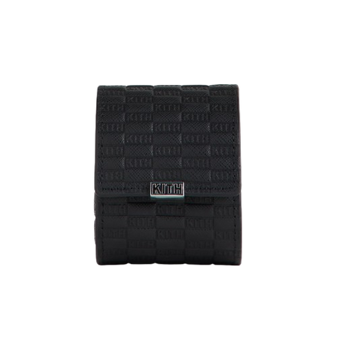 Kithmas Monogram Saffiano Leather Single Watch Roll