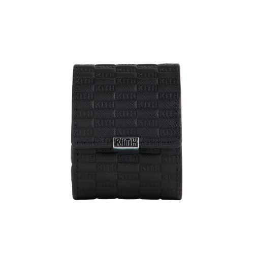 Kithmas Monogram Saffiano Leather Single Watch Roll