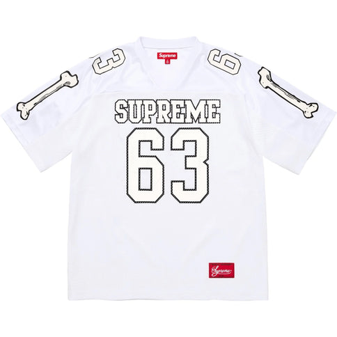 Supreme Bones Football Jersey White