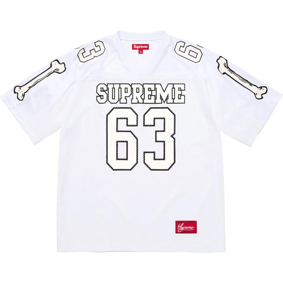 Supreme Bones Football Jersey White