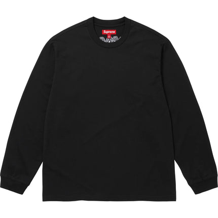 Supreme Intarsia Sleeve L/S Top Black