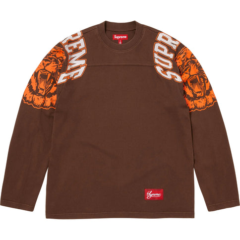 Supreme Mascot L/S Football Top Brown