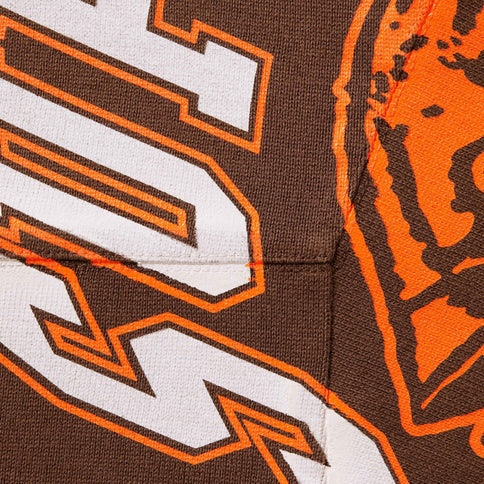 Supreme Mascot L/S Football Top Brown