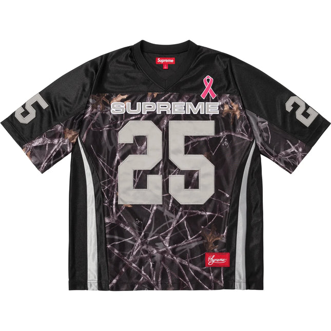 トップス Breast Cancer Awareness Football Jersey Supreme Breast Cancer Awareness Football Jersey Black