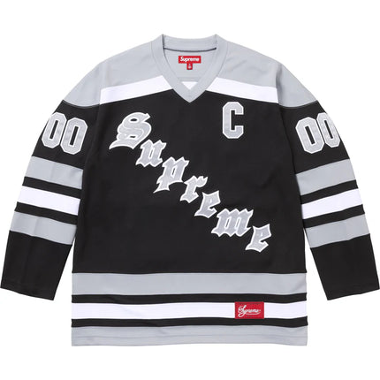 Supreme Fire & Ice Hockey Jersey Black