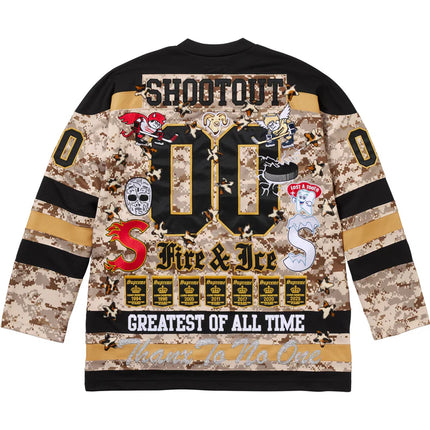 Supreme Fire & Ice Hockey Jersey Digi Camo